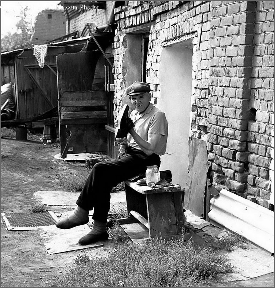 People, Person, Human, Bench, Alley, Alleyway, Road
