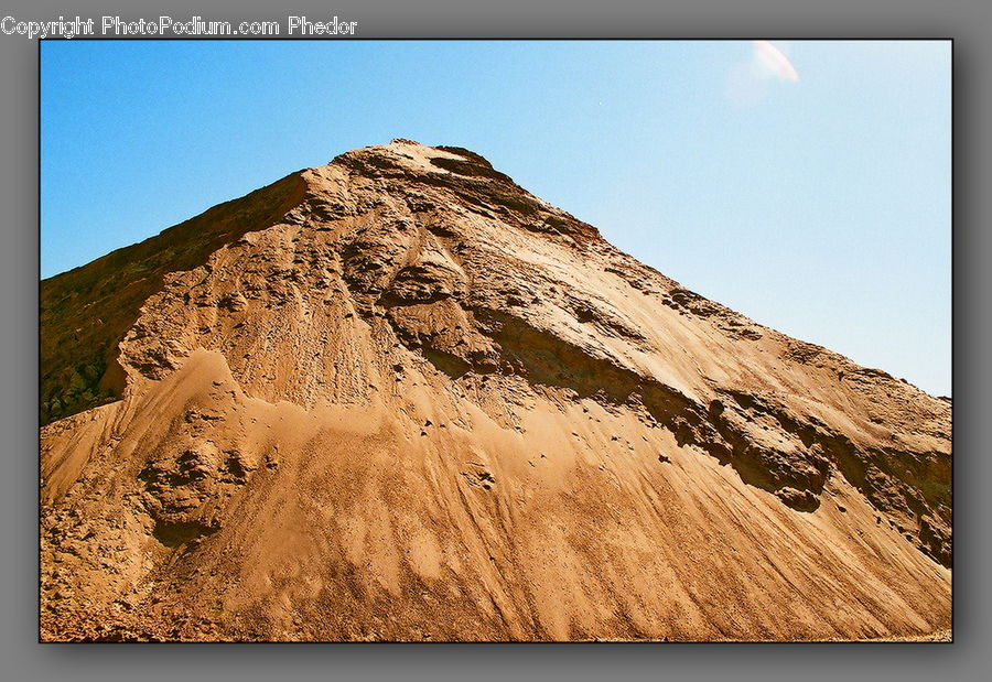 Mesa, Outdoors, Crest, Mountain, Peak, Desert, Plateau