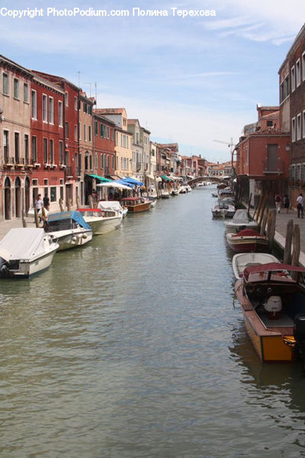 Boat, Watercraft, Canal, Outdoors, River, Water, Dock