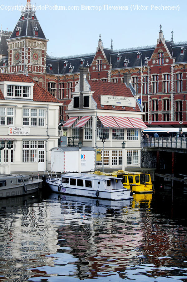 Boat, Watercraft, Canal, Outdoors, River, Water, Barge