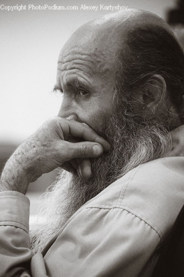 People, Person, Human, Beard, Hair, Portrait