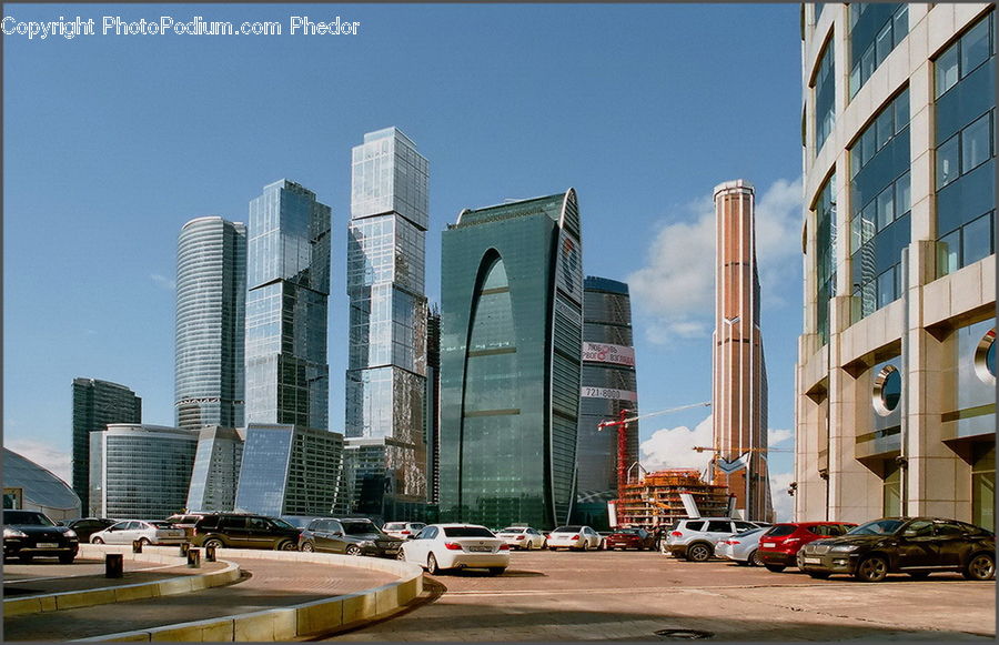 Automobile, Car, Vehicle, City, Downtown, Metropolis, Urban