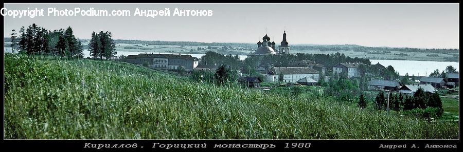 Countryside, Outdoors, Architecture, Housing, Monastery, Dome, Church