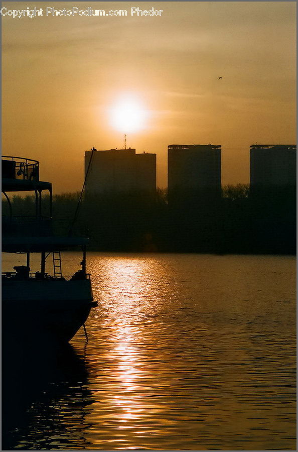 Bench, Dock, Landing, Pier, Ferry, Freighter, Ship