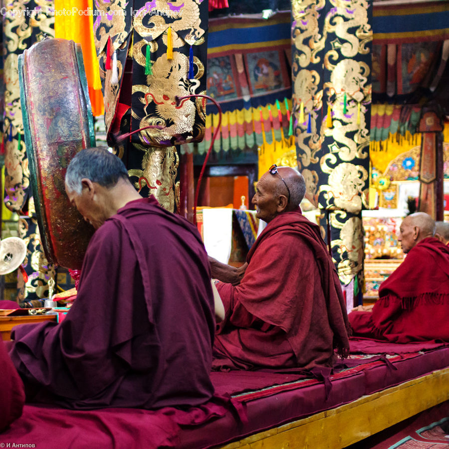 People, Person, Human, Monk, Face