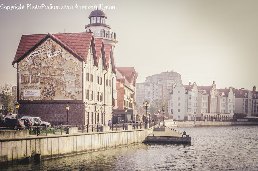 Canal, Outdoors, River, Water, Boat, Gondola, City