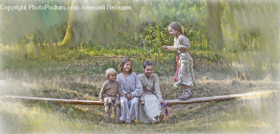 People, Person, Human, Bench, Boat, Canoe, Rowboat