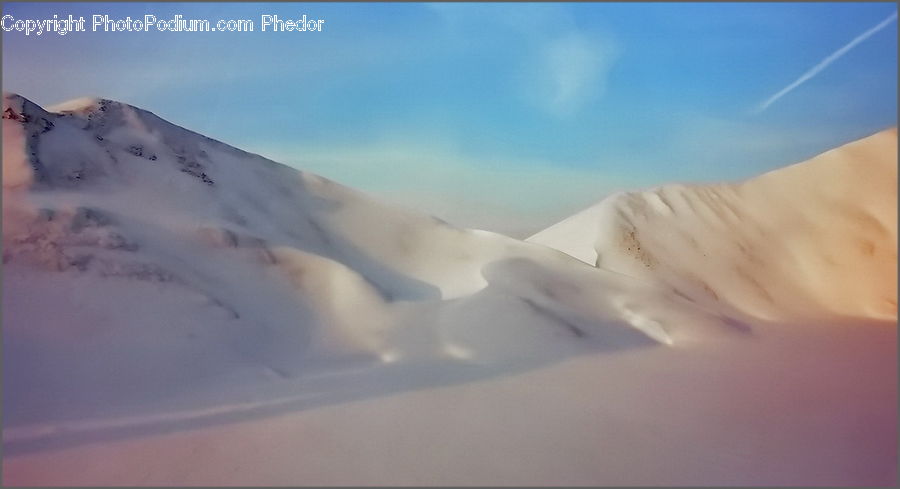Alps, Crest, Mountain, Peak, Arctic, Glacier, Ice