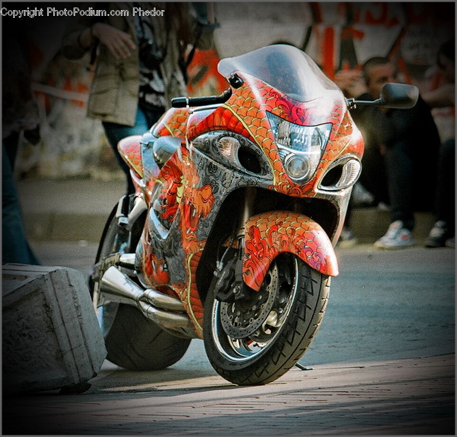 People, Person, Human, Motor, Motorcycle, Vehicle, Bowl