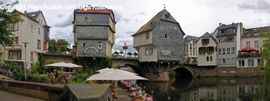 Canal, Outdoors, River, Water, Castle, Ditch, Fort
