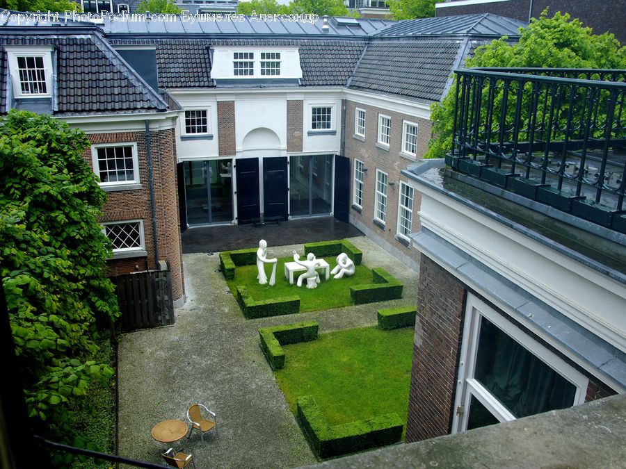 Herbs, Mint, Plant, Ivy, Vine, Building, Housing
