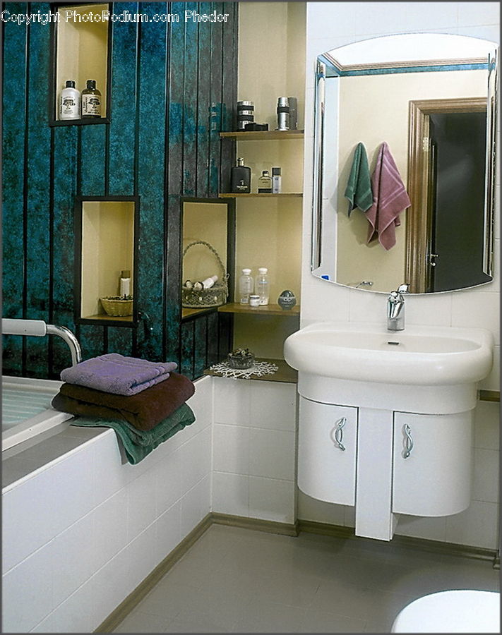 Bathroom, Indoors, Furniture, Interior Design, Room, Cushion, Home Decor