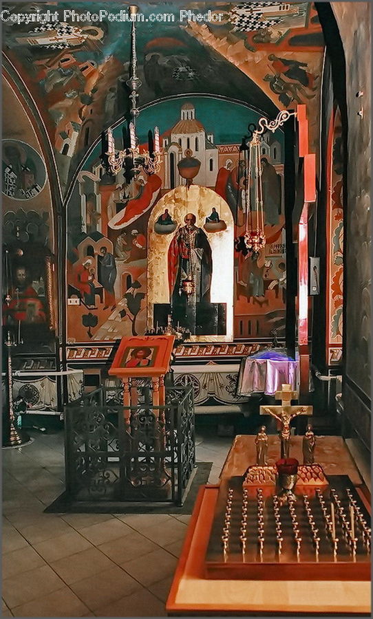 Altar, Architecture, Arch, Gate, Art, Modern Art, Shop