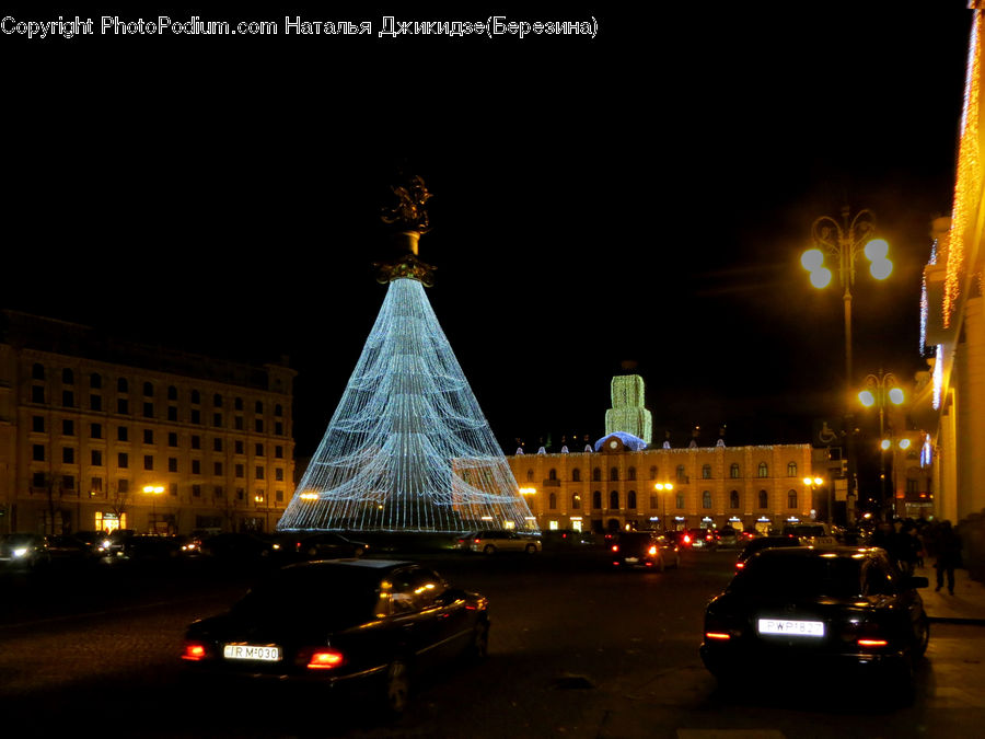 Automobile, Car, Vehicle, Parking, Parking Lot, Architecture, Bell Tower