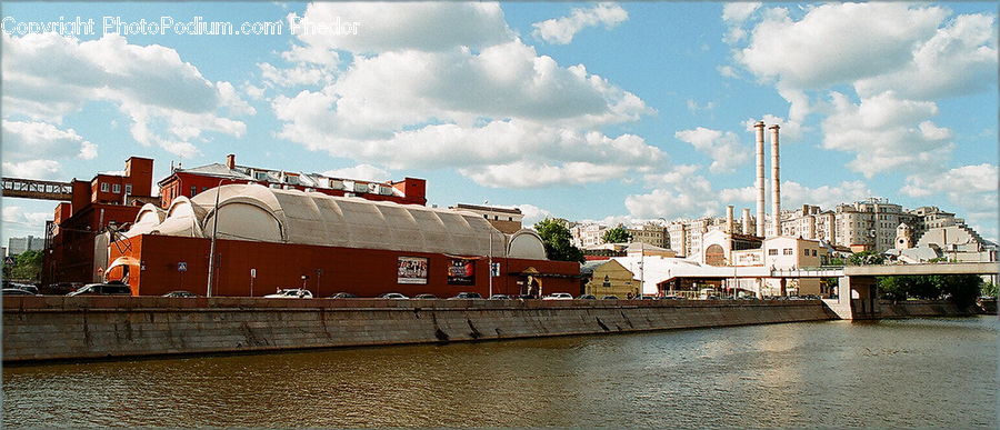 Ferry, Freighter, Ship, Tanker, Vessel, Terrace, Architecture