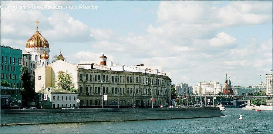Waterfront, Cruise Ship, Ferry, Freighter, Ship, Tanker, Vessel
