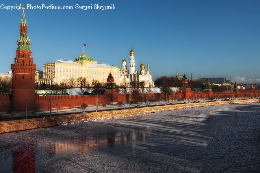 Architecture, Downtown, Plaza, Town Square, Shrine, Temple, Worship