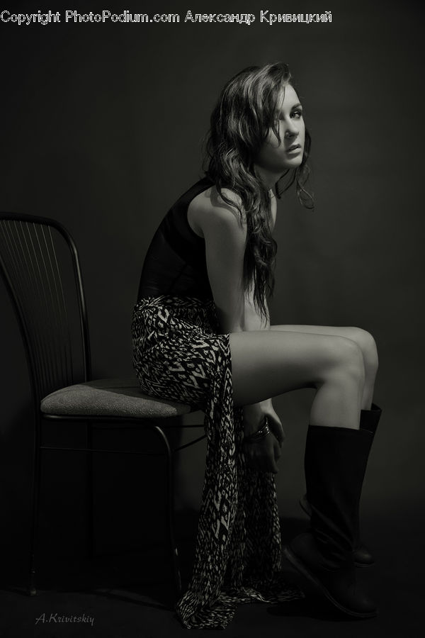 Human, People, Person, Chair, Furniture, Boot, Shoe