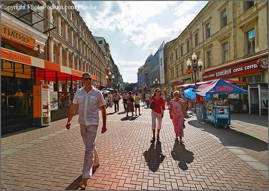 People, Person, Human, Pedestrian, Boardwalk, Deck, Path