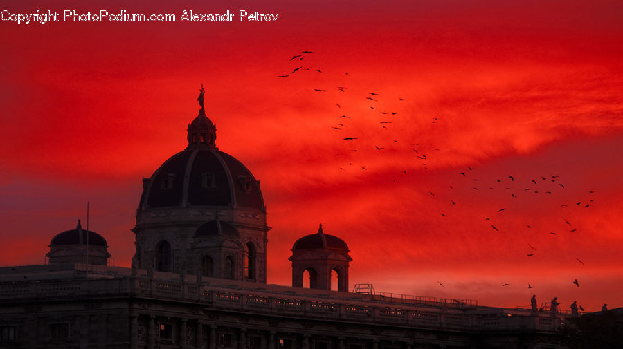 People, Person, Human, Dawn, Dusk, Red Sky, Sky