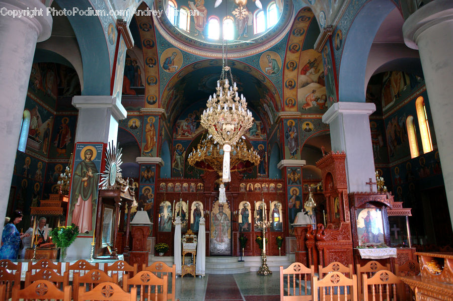Architecture, Church, Worship, Dining Room, Indoors, Room, Altar