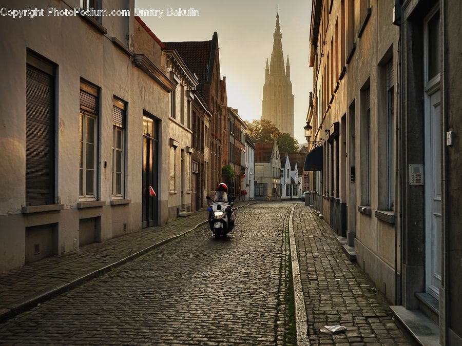 Cobblestone, Pavement, Walkway, Road, Street, Town, Alley