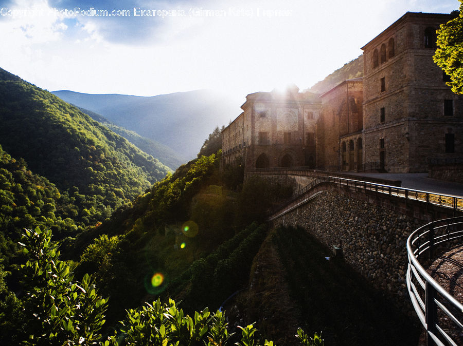 Castle, Fort, Railing, Chair, Furniture, Rail, Train Track