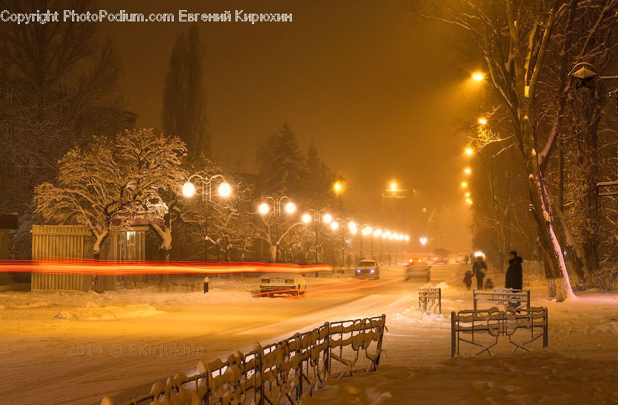 Blizzard, Outdoors, Snow, Weather, Winter, Chair, Furniture
