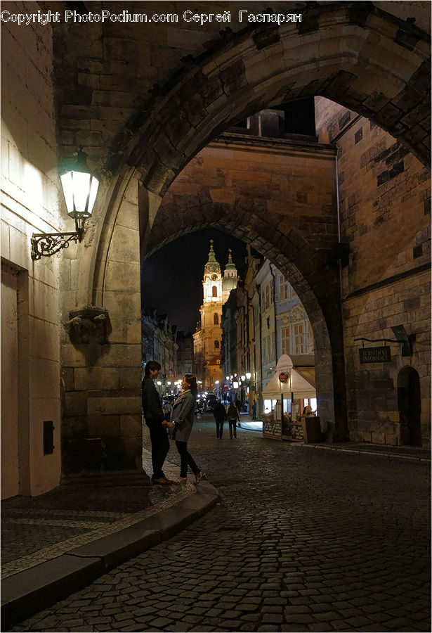 People, Person, Human, Cobblestone, Pavement, Walkway, Architecture