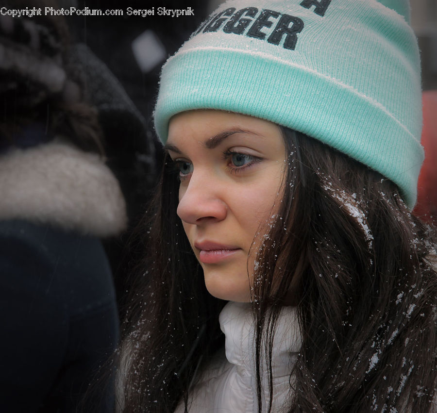 Human, People, Person, Beanie, Cap, Hat, Female