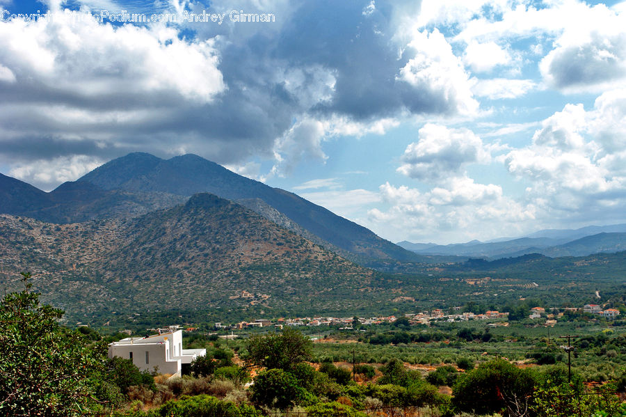 Cloud, Cumulus, Sky, Crest, Mountain, Mountain Range, Outdoors