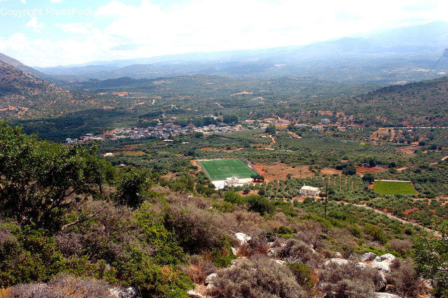 Countryside, Hill, Outdoors, Mountain, Valley, Plateau, Landscape