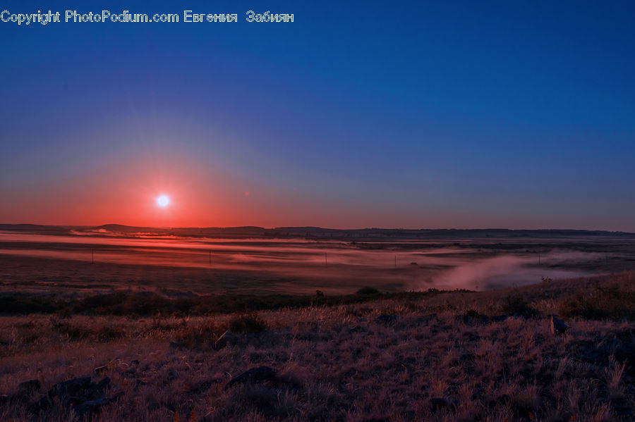 Dawn, Dusk, Sky, Sunrise, Sunset, Outdoors, Sun