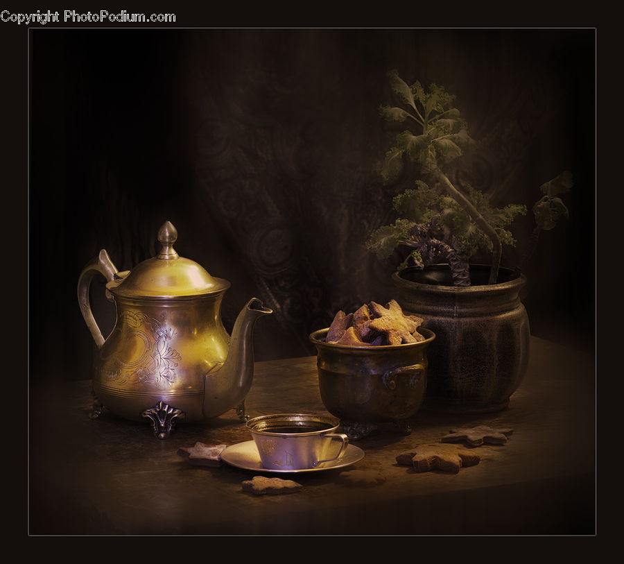 Pot, Pottery, Teapot, Bonsai, Plant, Potted Plant, Tree