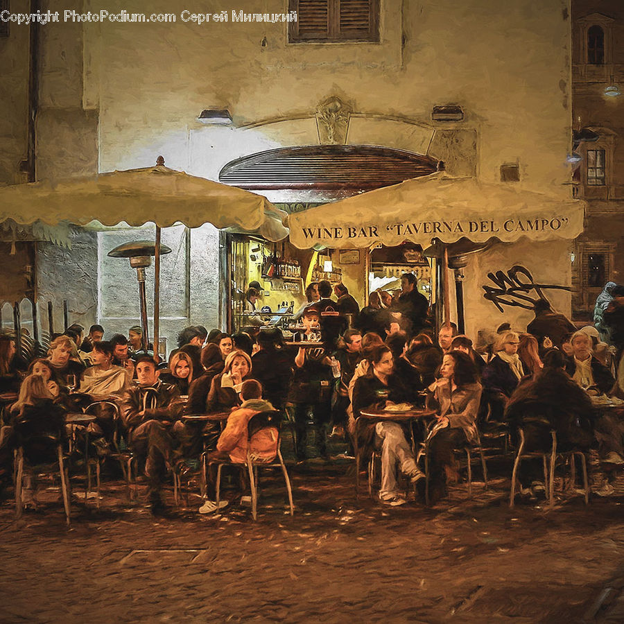 People, Person, Human, Cafe, Cafeteria, Food Court, Crowd