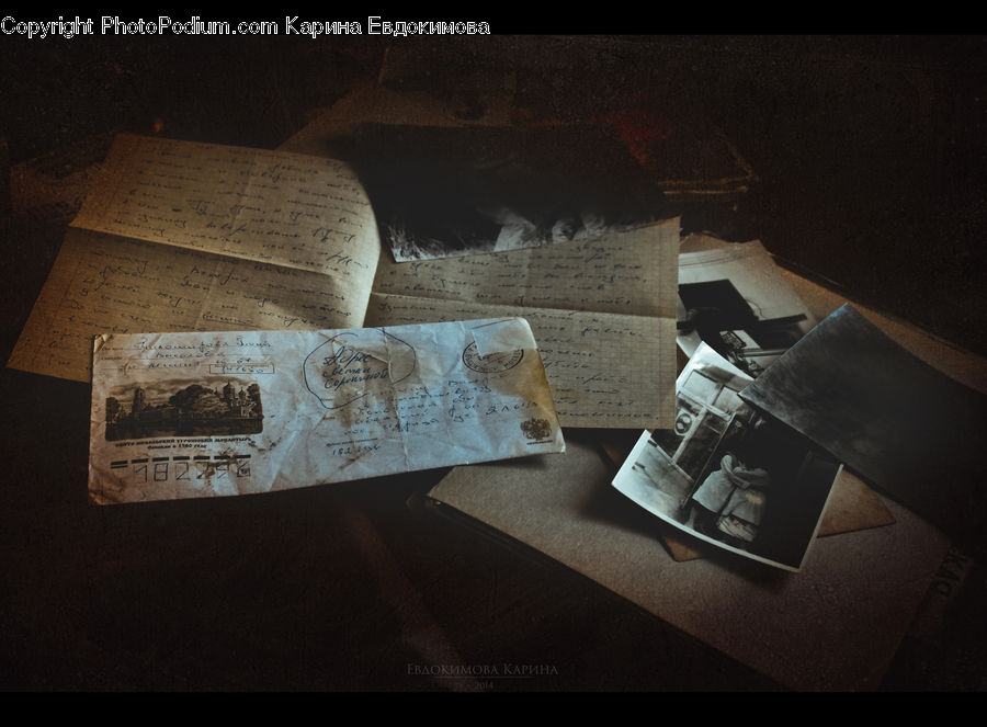 Paper, Letter, Text