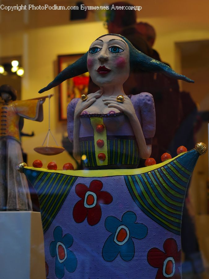 People, Person, Human, Clown, Performer, Head, Portrait