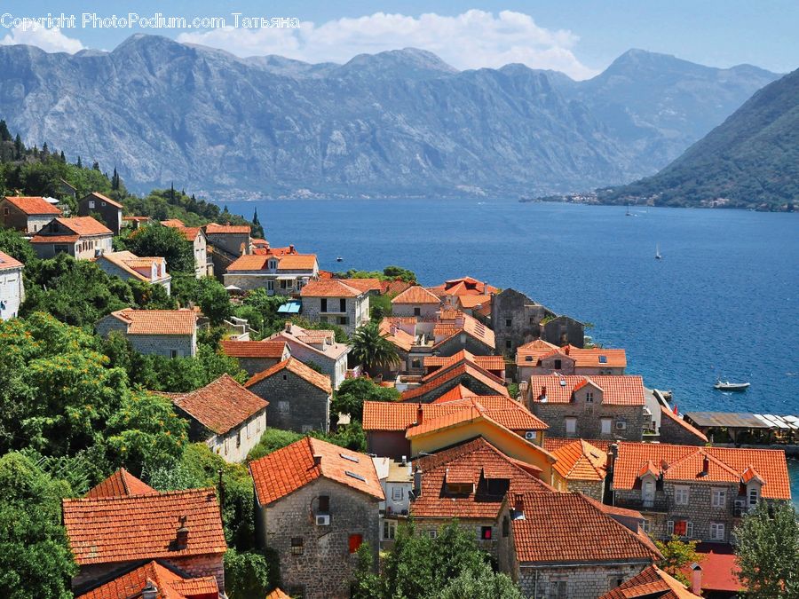 Countryside, Outdoors, Building, Downtown, Town, Cottage, Housing