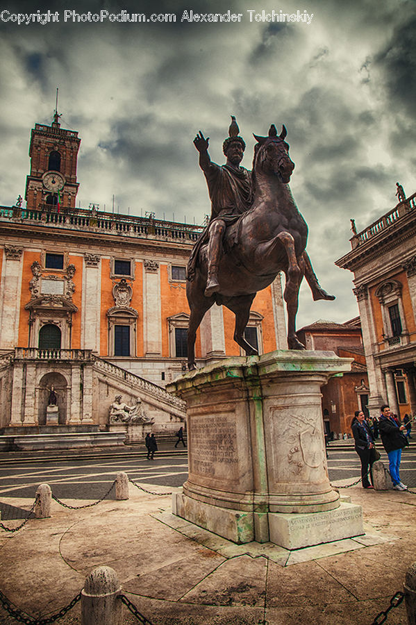 Art, Gargoyle, Statue, Architecture, Downtown, Plaza, Town Square