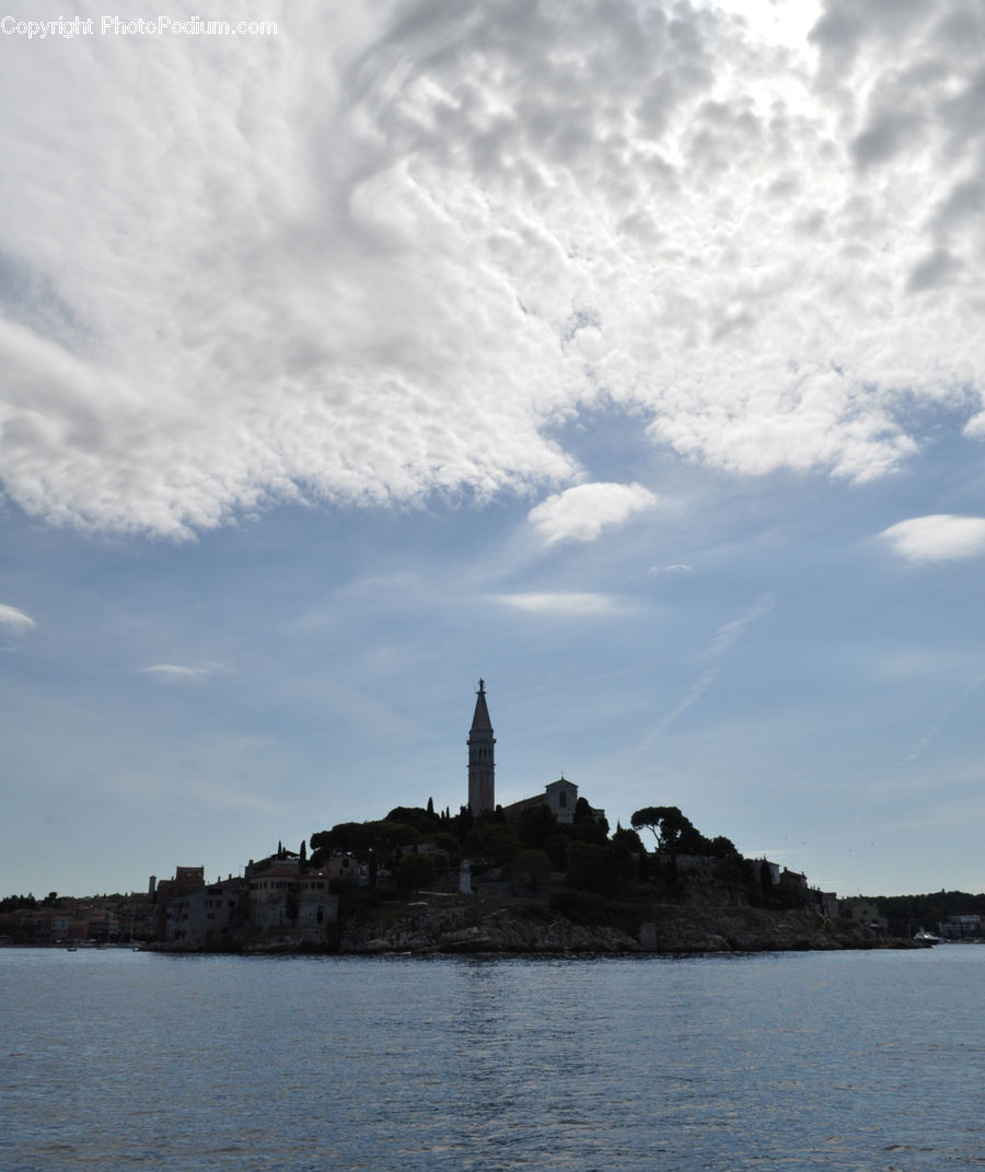 Coast, Island, Land, Sea, Outdoors, Water, Architecture