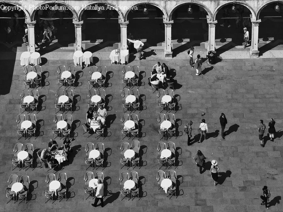 Chair, Furniture, Crowd, Lighting, Cafe, Cafeteria, Food Court