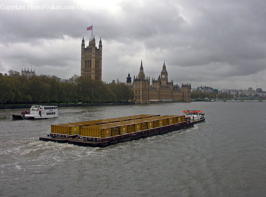 Ferry, Freighter, Ship, Tanker, Vessel, Barge, Boat