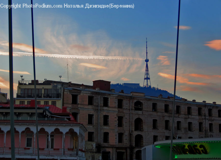Architecture, Spire, Steeple, Tower, Awning, Building, Housing