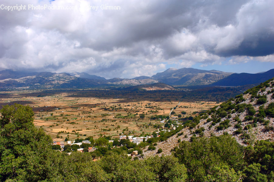 Countryside, Hill, Outdoors, Cloud, Cumulus, Sky, Plateau
