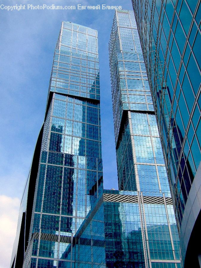 Architecture, City, Downtown, High Rise, Skyscraper, Building, Housing