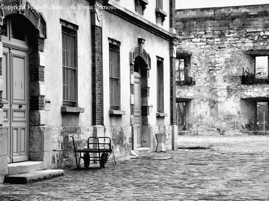 Brick, Alley, Alleyway, Road, Street, Town, Barrow