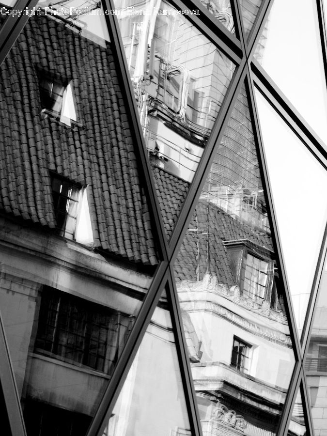 Triangle, Brick, Subway, Train, Train Station, Vehicle, City