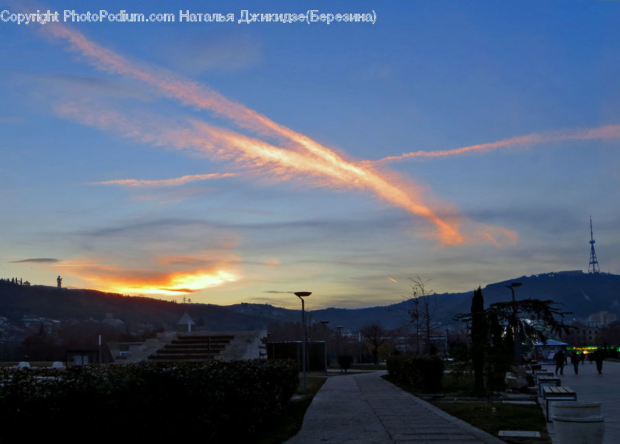 Dawn, Dusk, Red Sky, Sky, Sunrise, Sunset, Outdoors