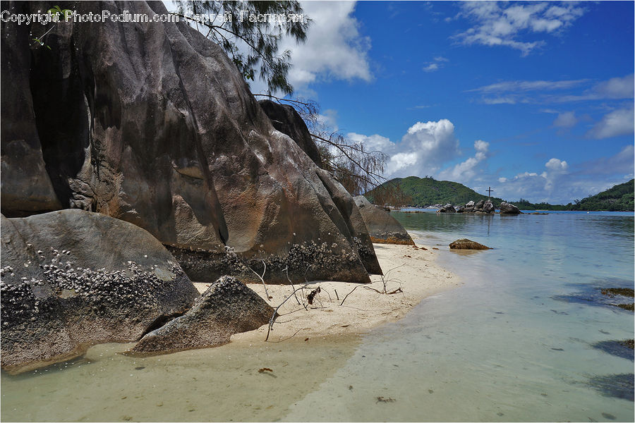 Beach, Coast, Outdoors, Sea, Water, Promontory, Cove