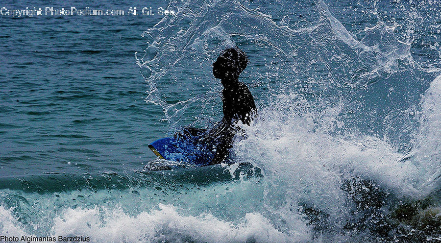 Outdoors, Sea, Sea Waves, Sport, Surfing, Water, Ripple